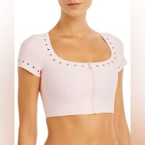 Gigi‎ C Jennifer Cutout Swim Surf Top NWT Large